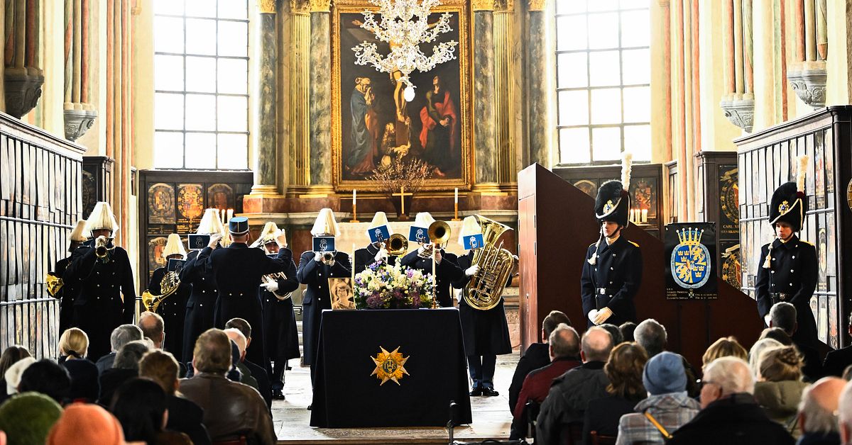 Nu begravs prinsessan D&eacute;sir&eacute;e