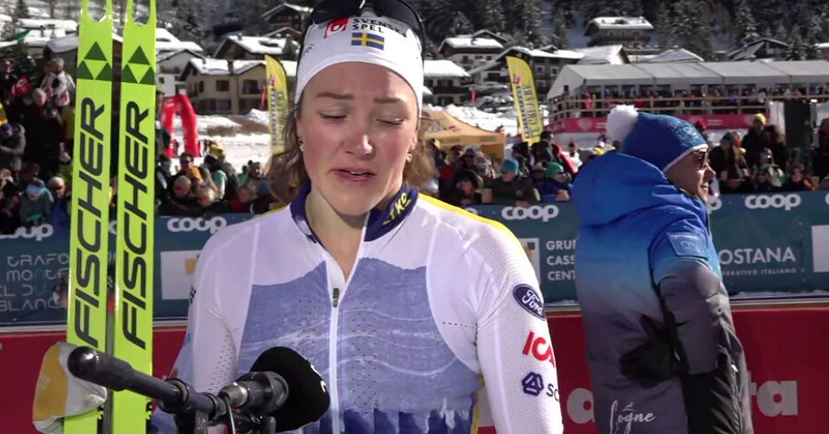 Swedish Skier Disappointed After Race: 'I Was Super Energized'