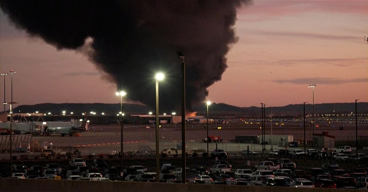 UPS-flyg har kraschat i Louisville i USA