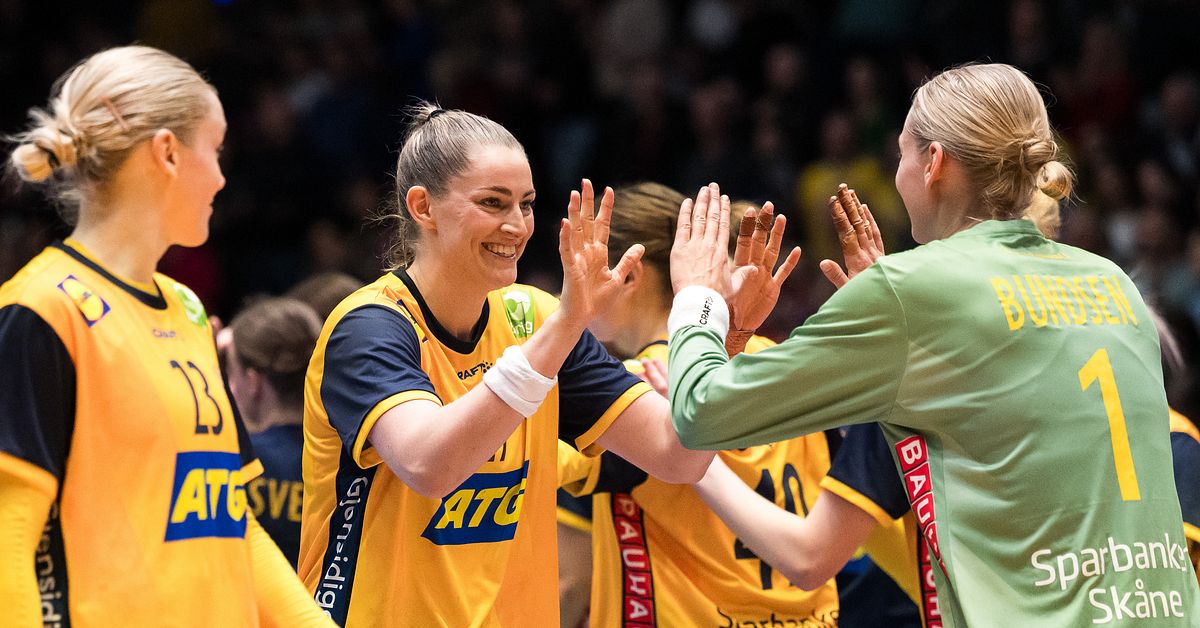 Sverige slog Tjeckien i premiären av handbolls-VM