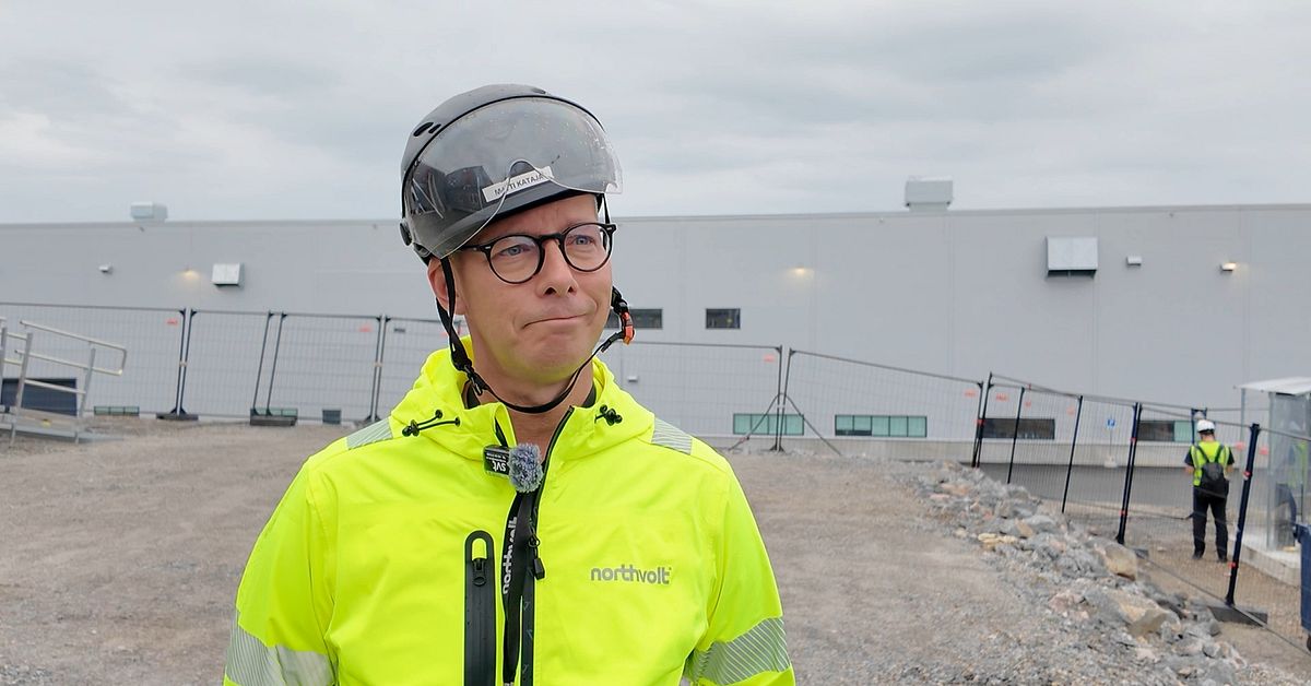 Northvolt stänger del av fabriken i Skellefteå – kommunikationschefen: ”Tufft beslut att ta”