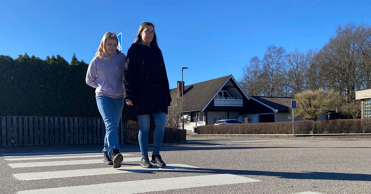 Linnea, 10, skrev brev till Örkelljunga kommun – fick ett övergångsställe