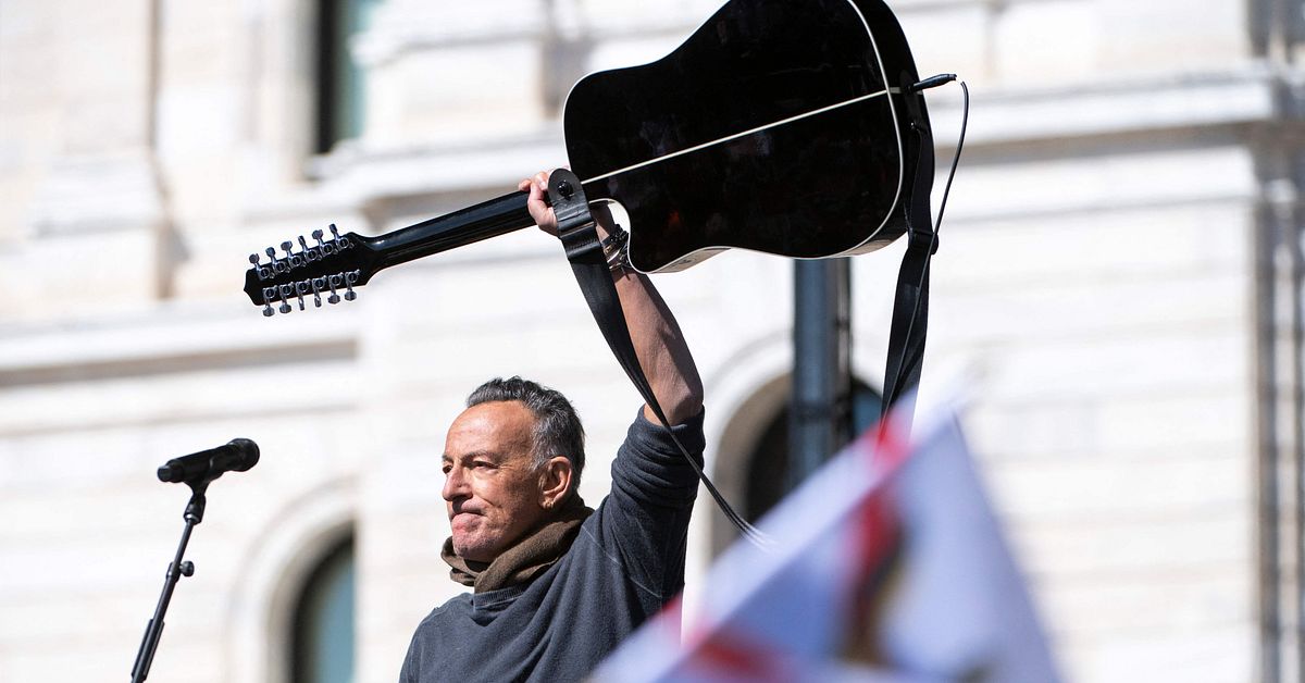 Trumps p&aring;hopp mot Springsteen: &rdquo;Ett torkat katrinplommon&rdquo;