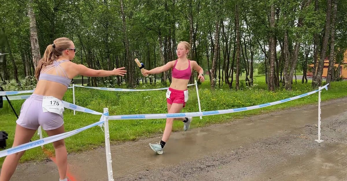 St Olavsloppet p&aring; spr&aring;ng fr&aring;n Trondheim till &Ouml;stersund