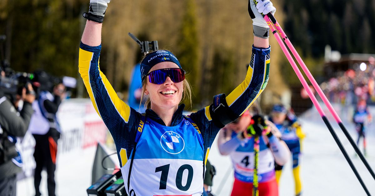 Biathlon: Elvira Öberg Wins Silver – Sweden’s First World Championship Medal