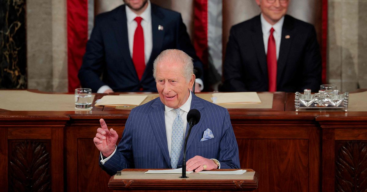 Kung Charles i kongressen: &rdquo;V&aring;rt partnerskap &auml;r oumb&auml;rligt&rdquo;