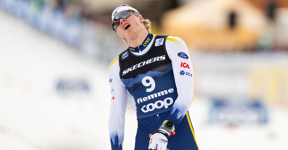 Dramatisk vändning i Tour de Ski: Edvin Anger tappar mark, Johannes Hösflot Kläbo nära totalseger