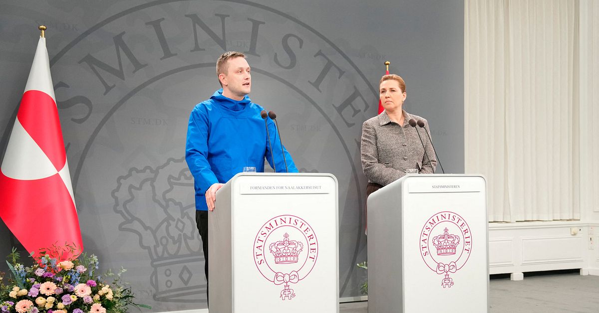 Gr&ouml;nlands premi&auml;rminister: Vi v&auml;ljer Danmark, Nato och EU