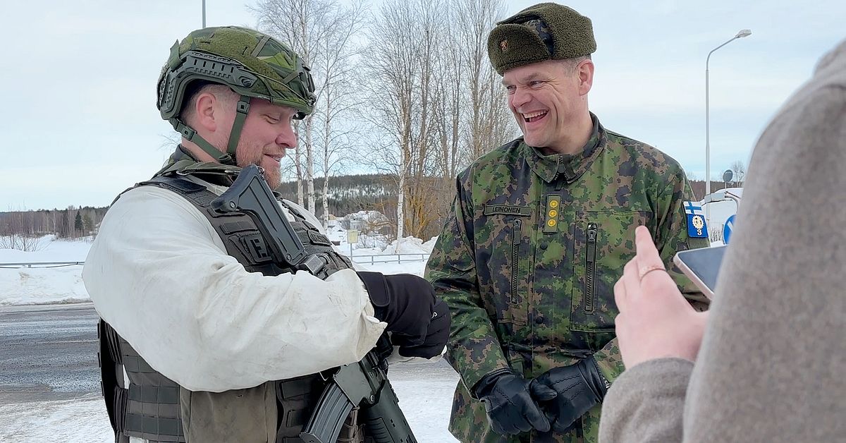 Varmt v&auml;der utmanar soldater i Cold Response: &rdquo;Bl&ouml;t sn&ouml;&rdquo;