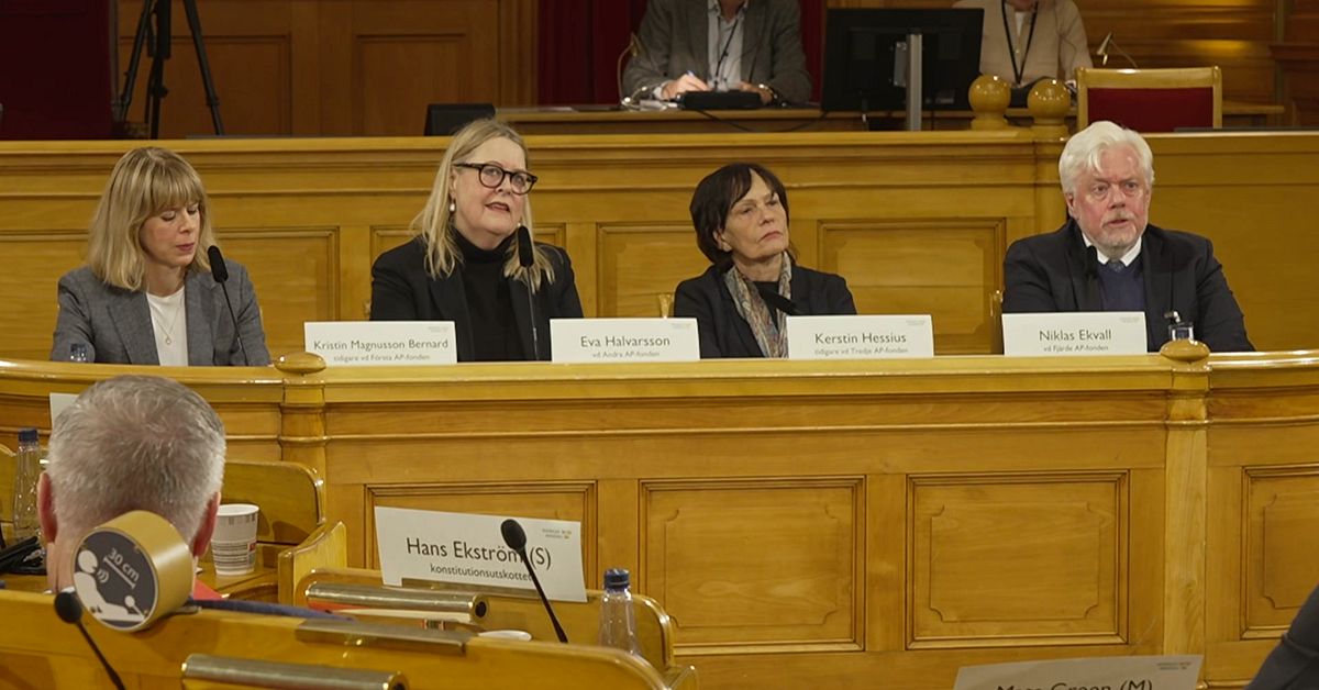 AP-fondschefer pressade om Northvolt i KU-f&ouml;rh&ouml;r