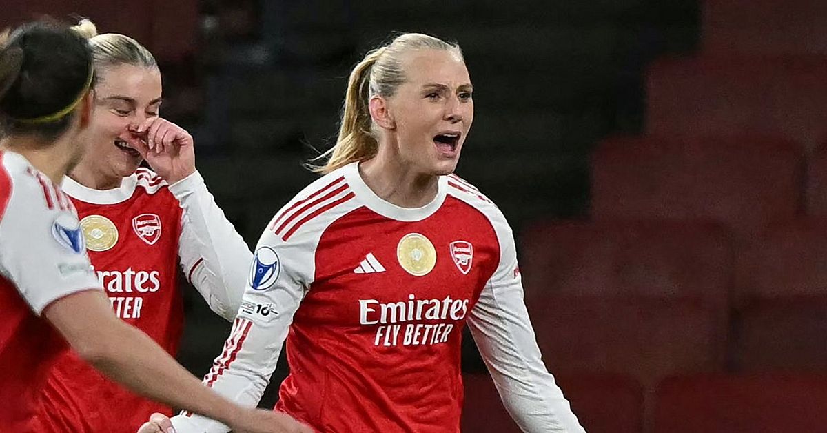 Fotboll: Stina Blackstenius bakom Arsenals derbyseger i Champions ...
