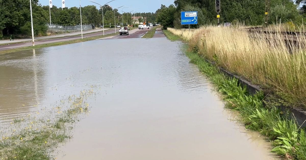 Akut vattenl&auml;cka i Eskilstuna &ndash; genomfartsv&auml;g &ouml;versv&auml;mmad