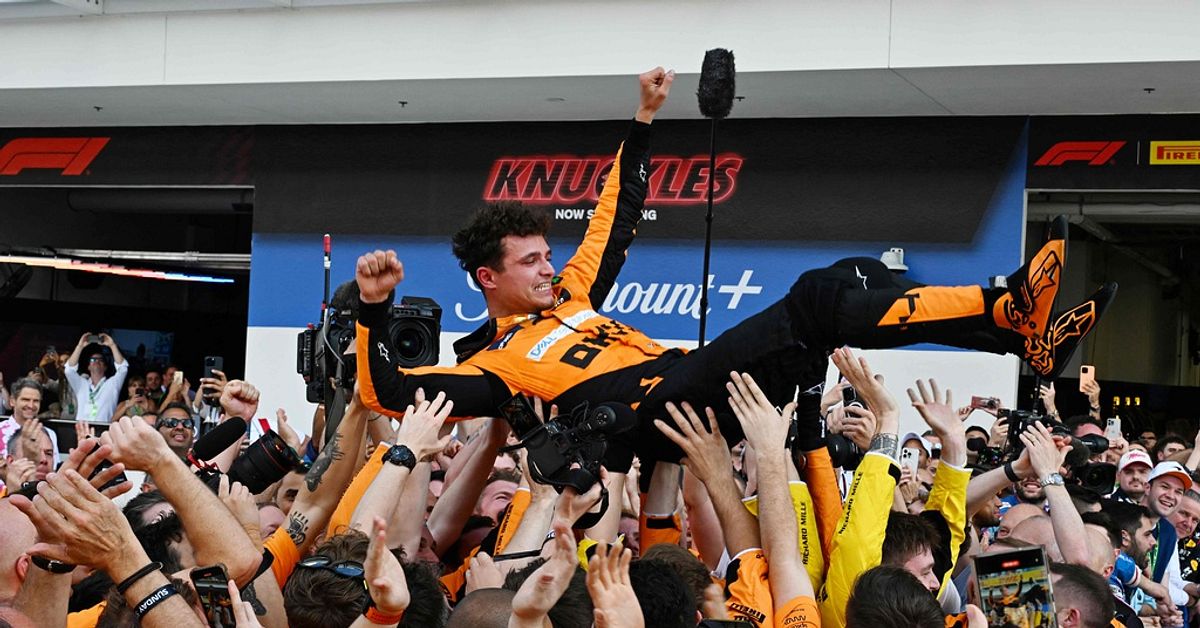 Formule 1 : Lando Norris remporte sa première victoire en F1 lors du Grand Prix de Miami