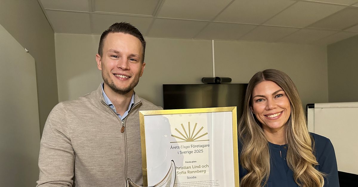 Värmlänningarna Christian och Sofia prisade som årets unga företagare ...