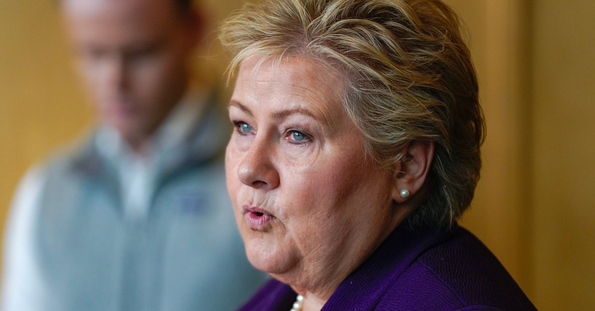 Erna Solberg avgår som partiledare för norska konservativa partiet