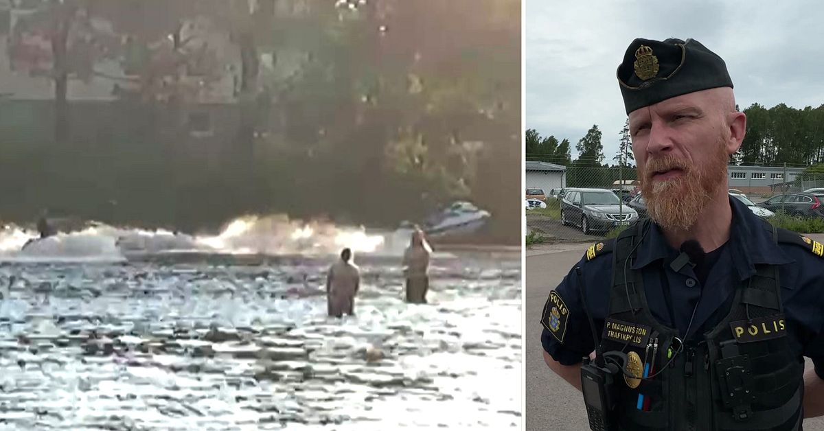 Här kör skoteråkarna vårdslöst vid badgästerna – mitt i Karlstad
