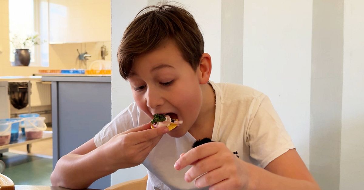 H&auml;r testar eleverna f&auml;rs gjord p&aring; sj&ouml;pung: &rdquo;Smakar n&auml;stan som k&ouml;tt&rdquo;