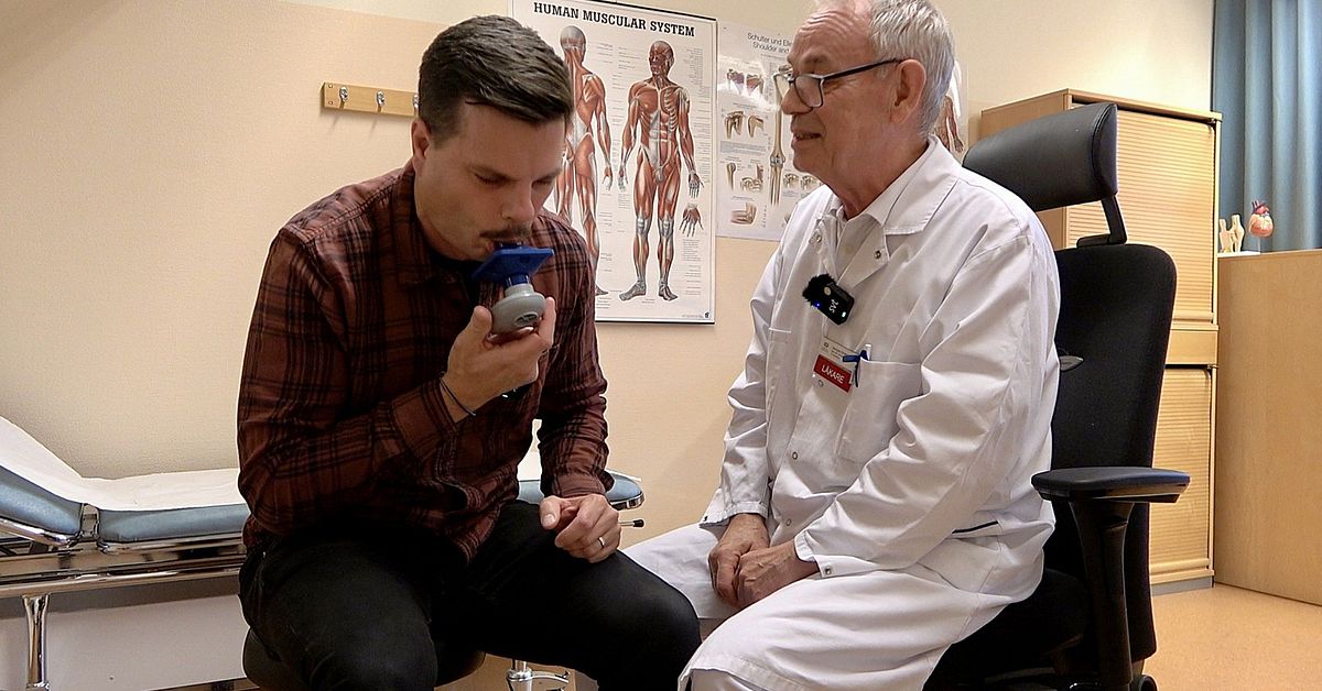 Se när reportern gör KOL-prov – nu ska fler i riskgrupp testas