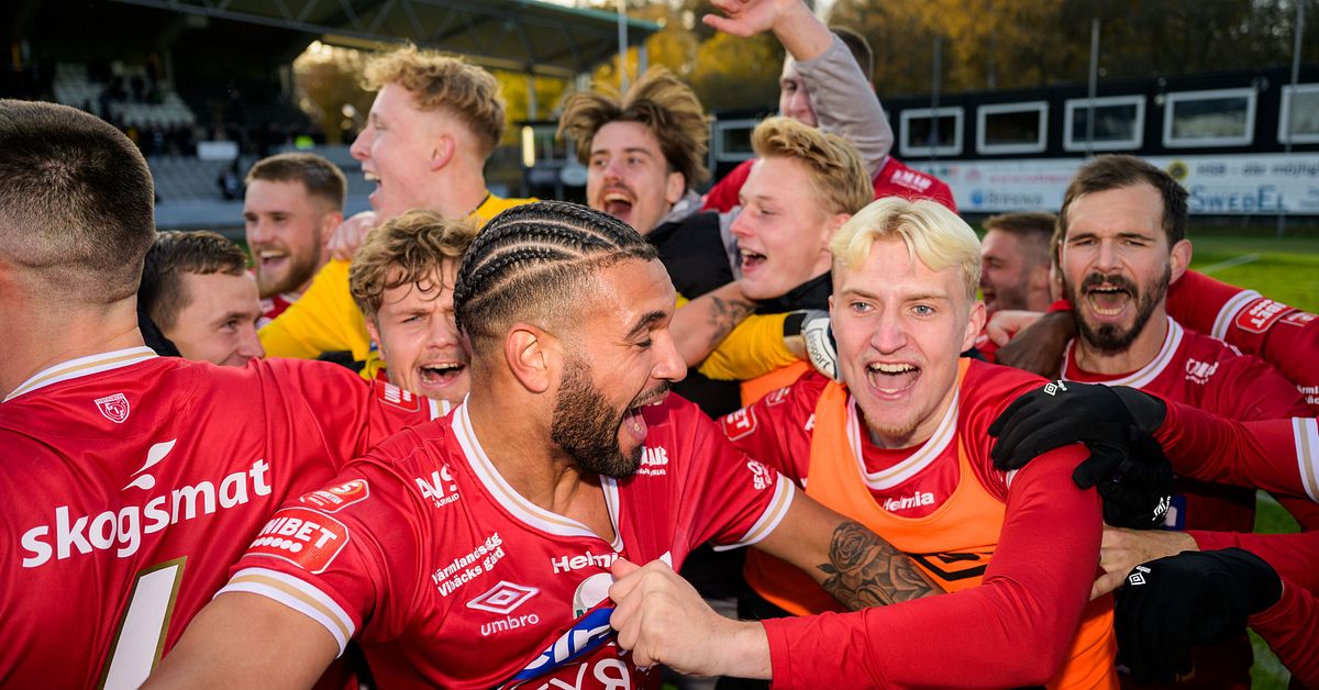 Fotboll Degerfors klart för allsvenskan 2025 SVT Sport