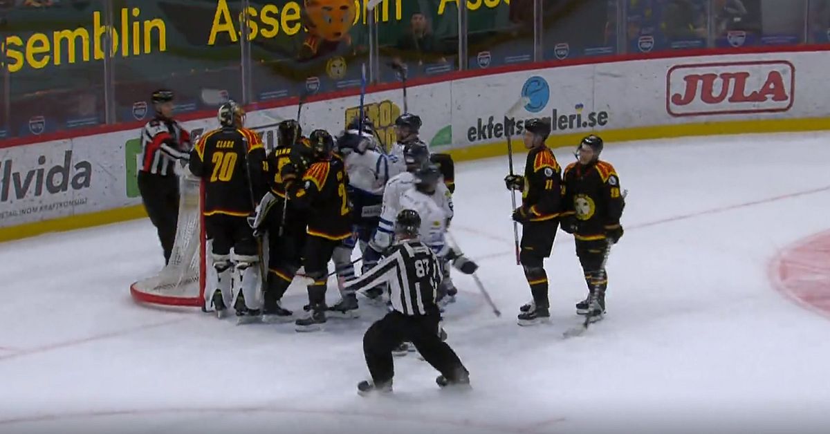 Ice hockey: Chaotic when Brynäs took on Karlskoga in the SHL qualifiers
