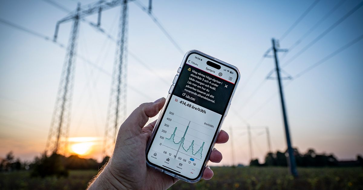 Svenska kraftnät varnar: Nya elslukare kan tvinga upp elpriset