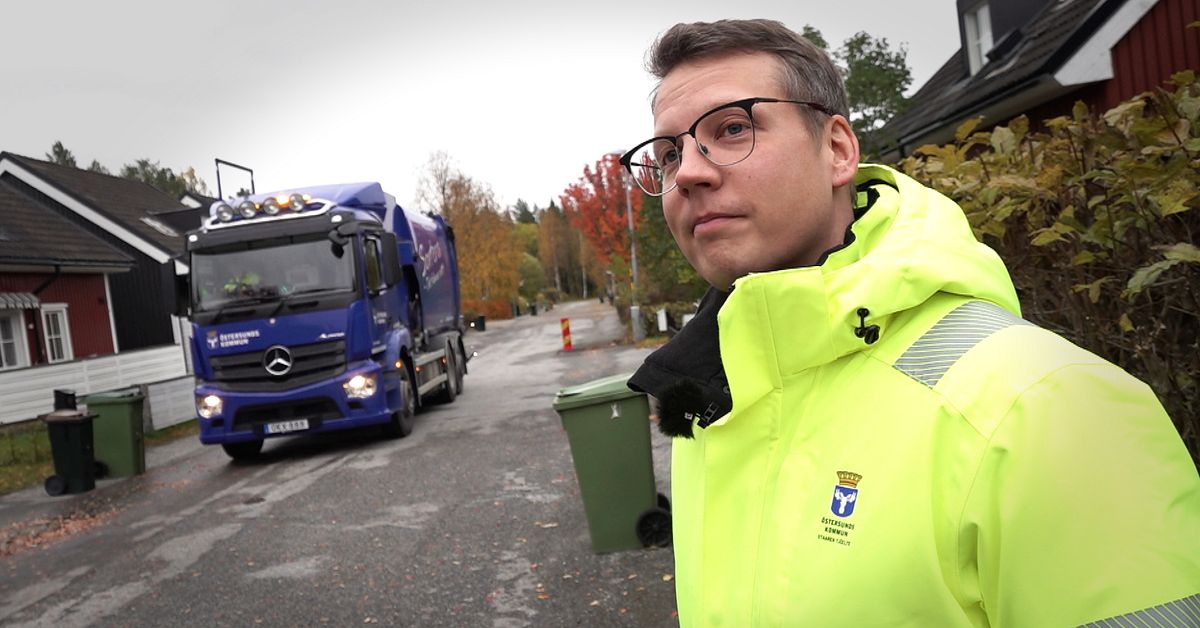Nu skannas Östersundarnas sopor med AI – för bättre sortering och enklare böter