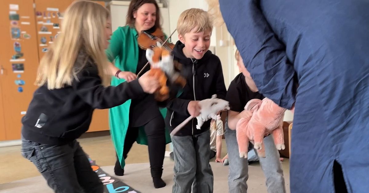 Här sjunger och dansar barnen i Härnösand – för att lära sig matte