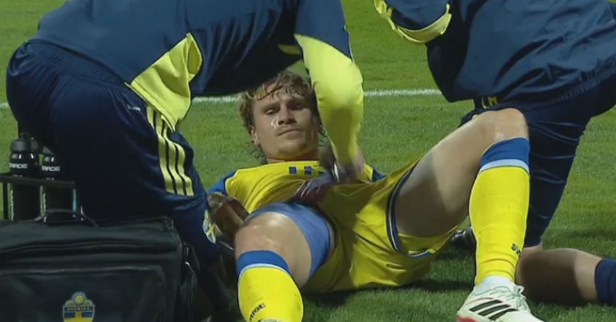 &Auml;nnu en sm&auml;ll f&ouml;r Sverige &ndash; Carl Starfelt skadad