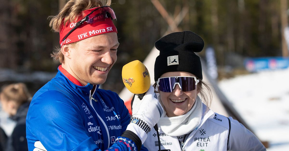 Cross-country: Gustaf Berglund says he’s improved since getting together with Ebba Andersson