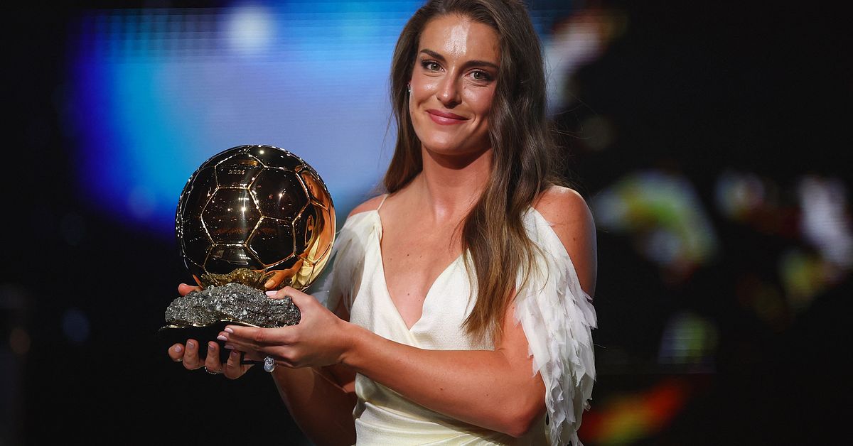 Alexia Putellas vinner Ballon d'Or 