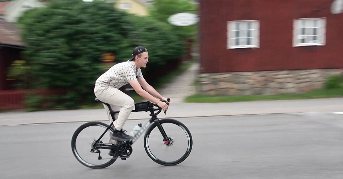 Vidar, 15, ska cykla 40 mil på ett dygn – för psykisk hälsa bland unga