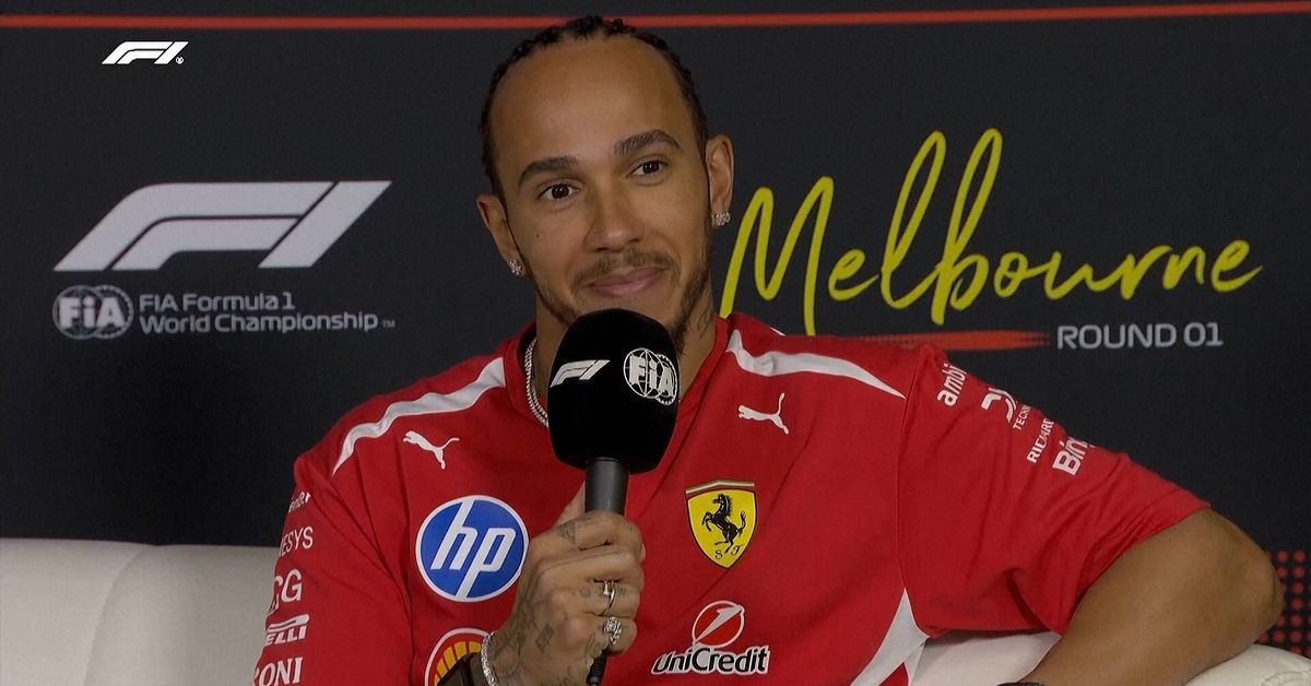 Lewis Hamilton inför andra året med Ferrari: ”Mycket gladare” | SVT Nyheter