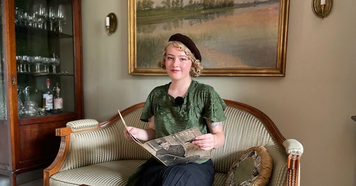 Klara, 24, lever livet som på 30-talet: ”En tidskapsel att andas ut i”