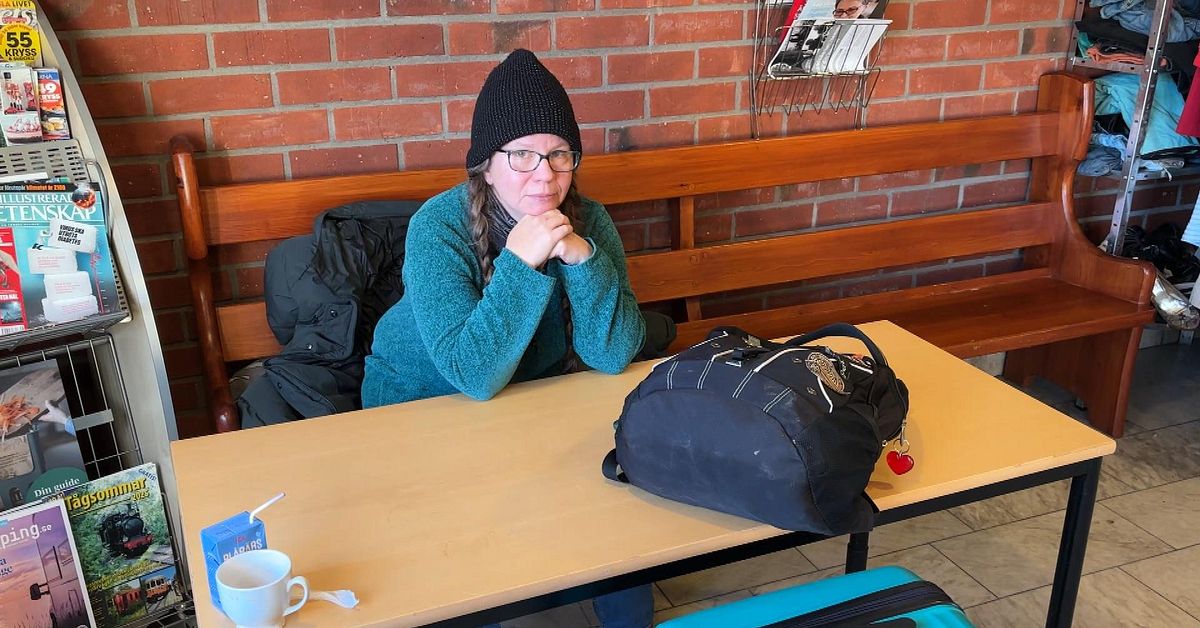 Tågtrafik stoppades av is – Lotta fick vänta 12 timmar i Bastuträsk