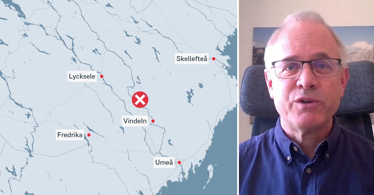 Kraftigt jordskalv i V&auml;sterbotten &ndash; &rdquo;Ovanligt stort&rdquo;