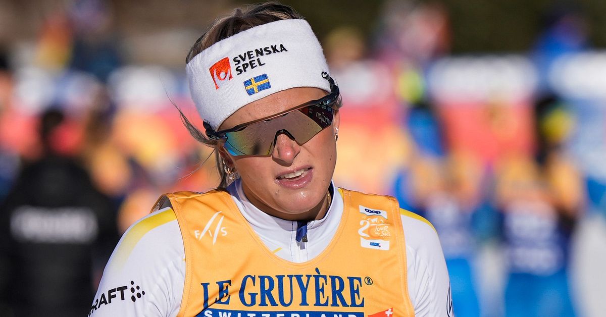 Frida Karlsson missade pallen &ndash; tappade ledningen