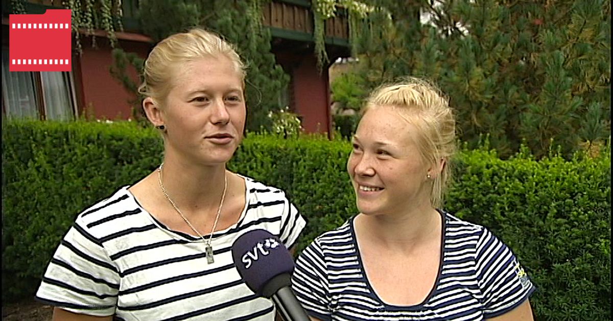 Innan guldsucc&eacute;n &ndash; se duon i det 11 &aring;r gamla klippet