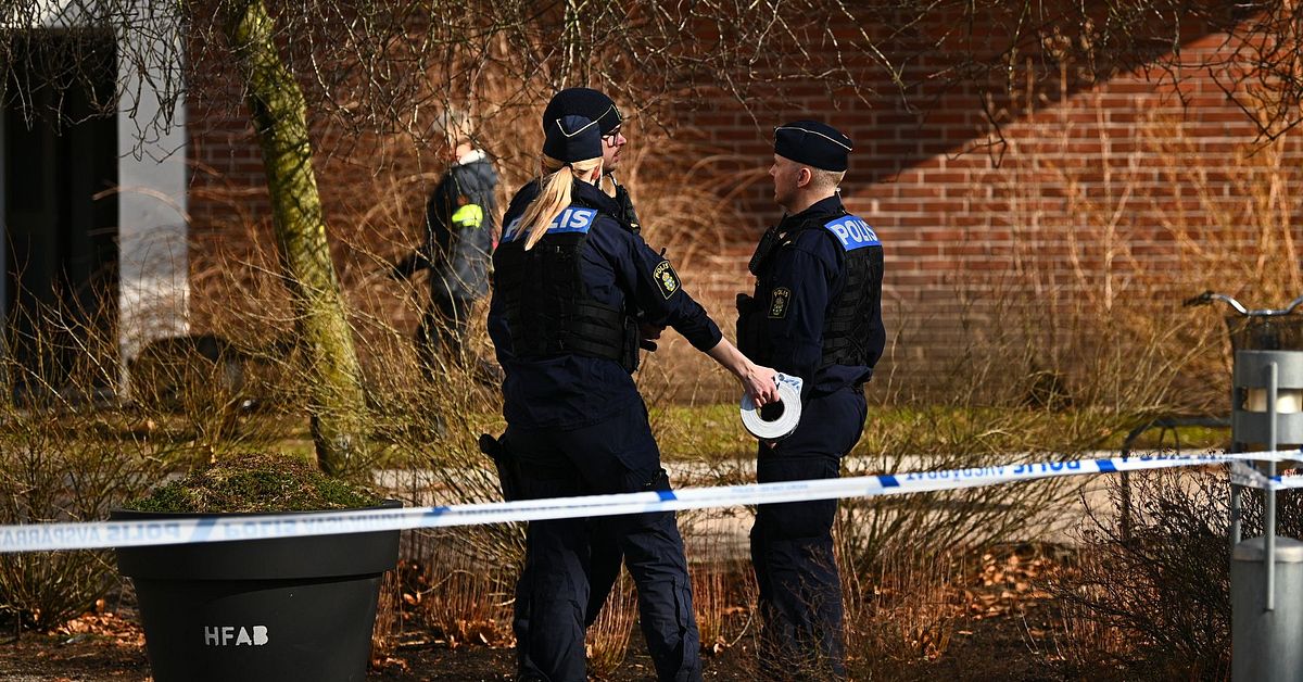 Man allvarligt skadad efter skjutning i Halmstad &ndash; tv&aring; gripna