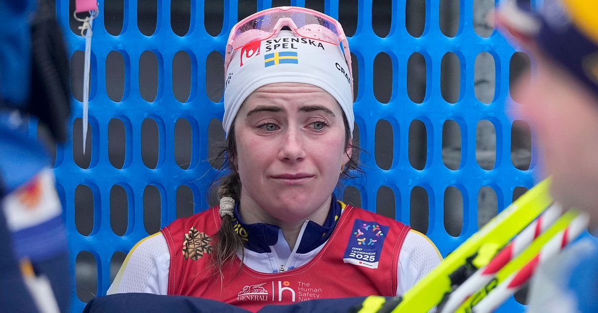 Ebba Andersson in Tears After Missing Medal in 50km: 'Feels Empty'