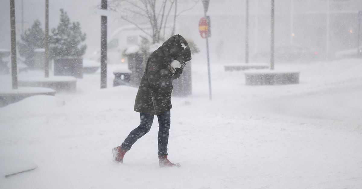 Varning för kraftigt snöfall i Halland: ”Kan vara intensivt” | SVT Nyheter