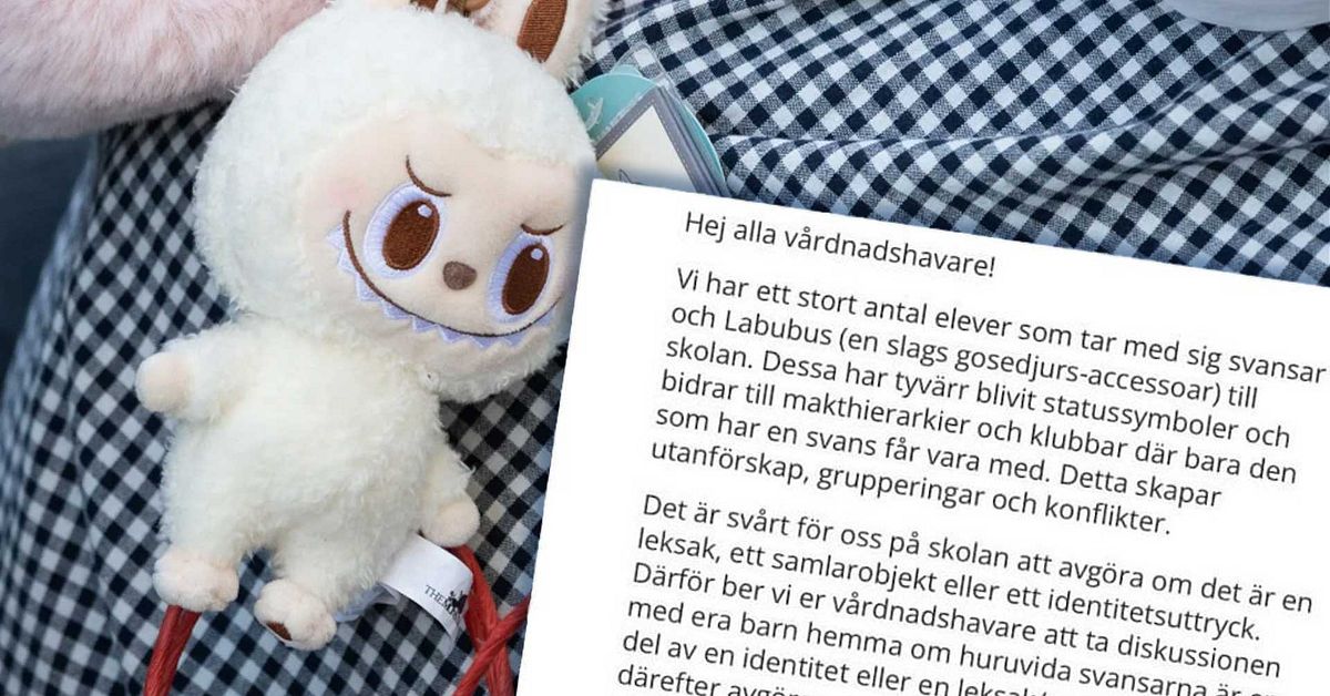 Rektorns uppmaning: Ta inte med Labubus och svansar till skolan