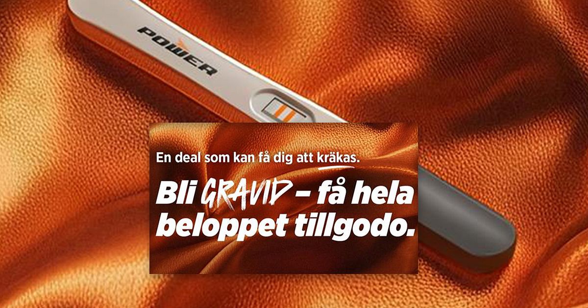 Elektronikkedjan anmäls efter reklamkampanj till nyblivna gravida