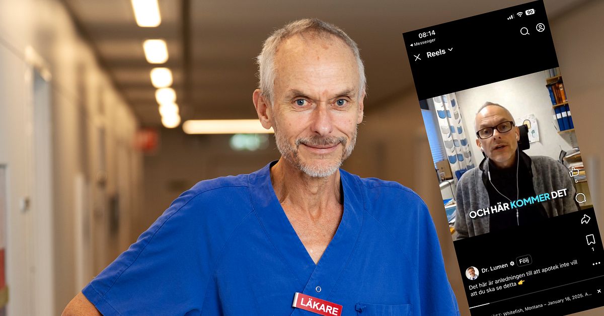 Magnus Gissl&eacute;n utnyttjas i fejkade AI‑filmer &ndash; falska bantningsmedel sprids p&aring; sociala medier