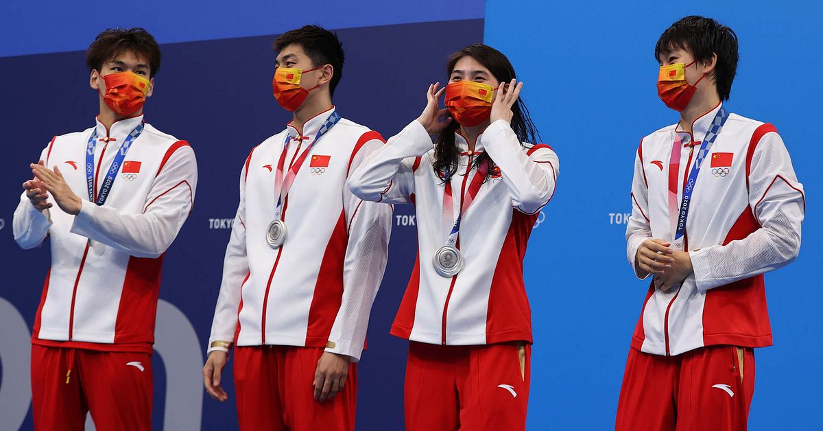 Kinesiska simmare testade positivt för dopning – men fick tävla i OS och tog guld