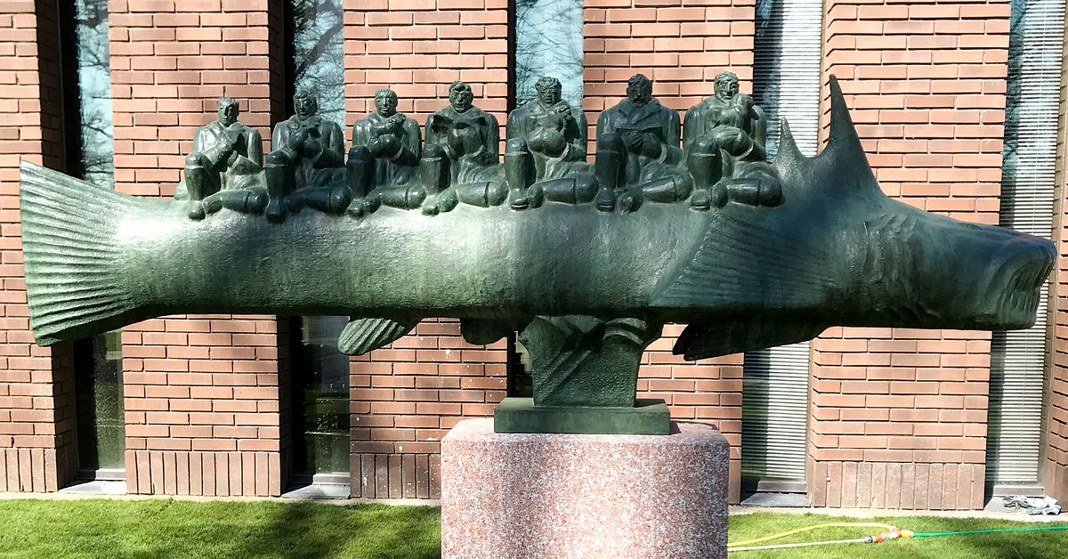 Välkänd staty av Carl Milles stulen i Växjö