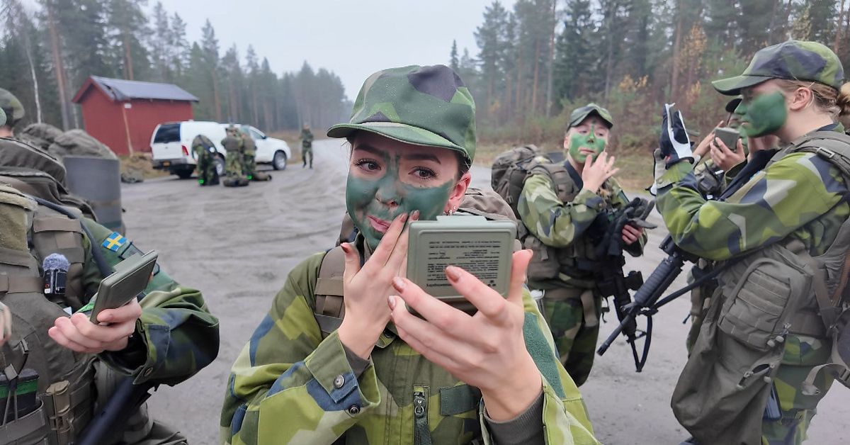 Majoriteten av de värnpliktiga vill inte göra lumpen – se SVT:s reporter testa