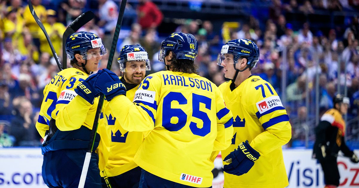 Ice hockey: Tre Kronor’s dazzling World Cup begin continues – crushed Germany
