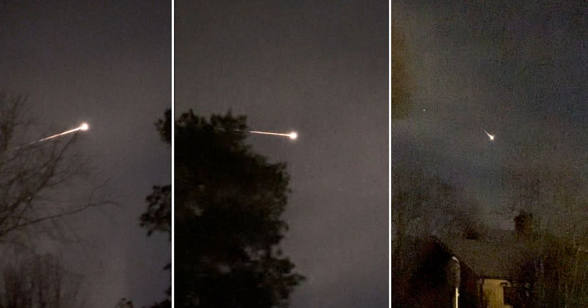 Lysande klot sågs över Sverige – filmades av Melvin, 18: ”Helt galet”