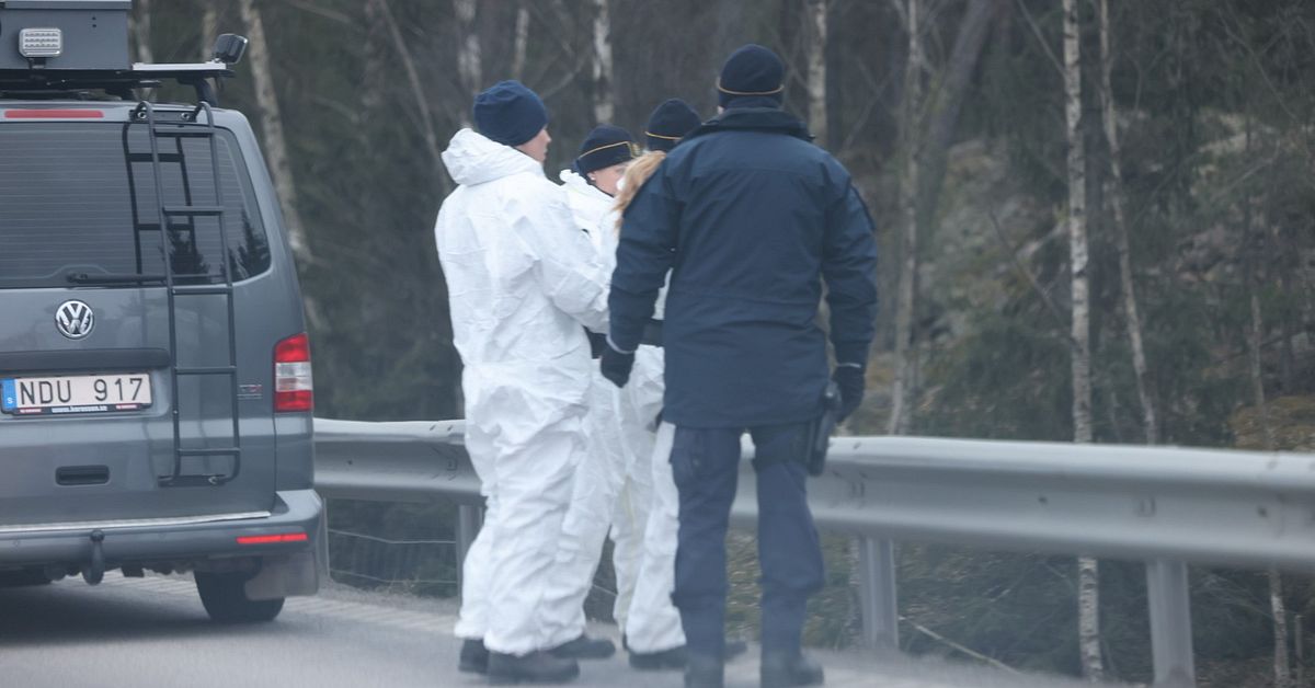 Police technician examined bag on Värmdö – man found dead