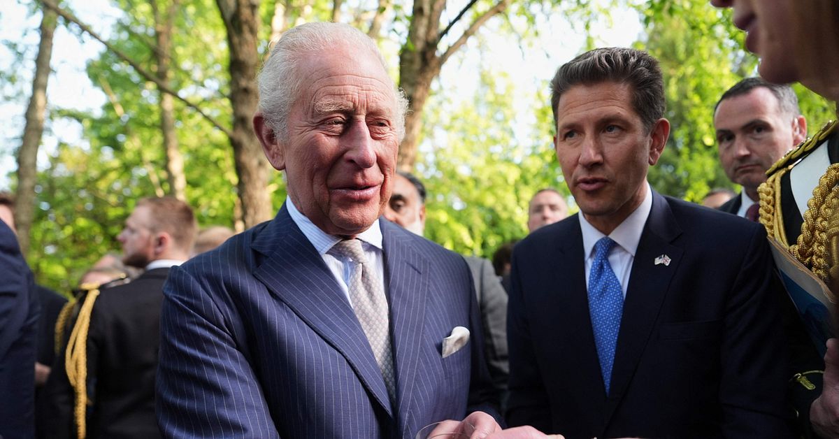 Kung Charles h&aring;ller tal i amerikanska kongressen